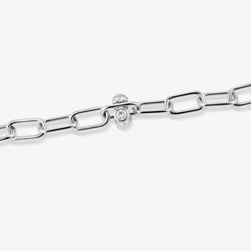 Pulsera Mujer Claudia Plateado | Radiant