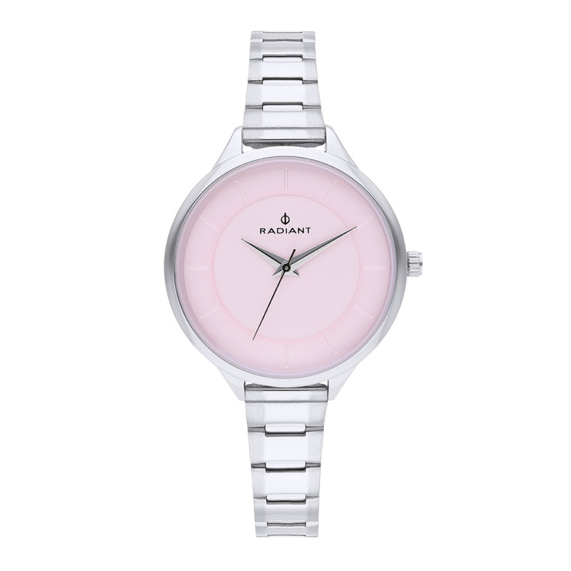 VENUS 36MM PINK DIAL SILVER SS BAND