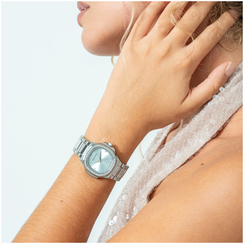 Reloj Mujer Sofia Azul Bebé/Plateado