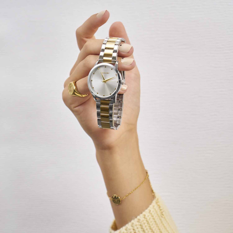 Joyas Sello 11:11. Plata de ley, baño de oro de 24k  blancas Radiant