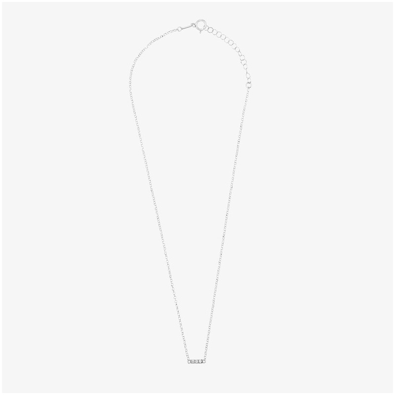 Collar Multi piedras Silver BASICS Radiant Mujer Plata de Ley