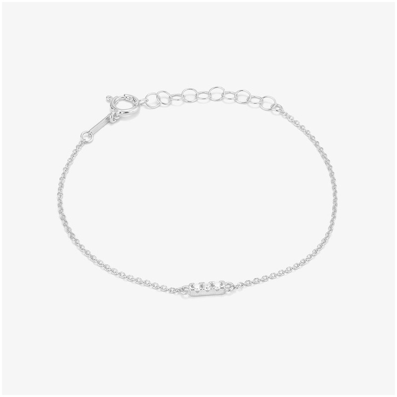 Pulsera Multi piedras Silver BASICS Radiant Mujer Plata de Ley