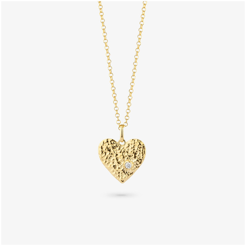 Collar Gold CUORE Radiant Mujer Plata de Ley