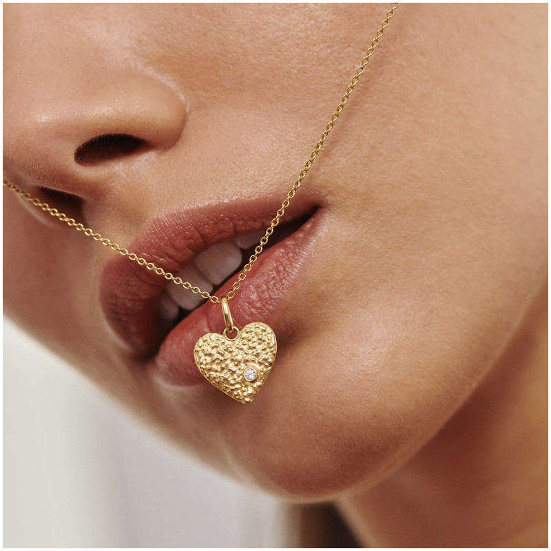 Collar Gold CUORE Radiant Mujer Plata de Ley