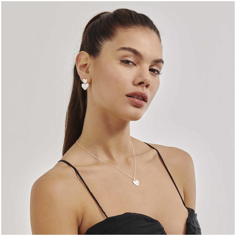 Collar Silver CUORE Radiant Mujer Plata de Ley