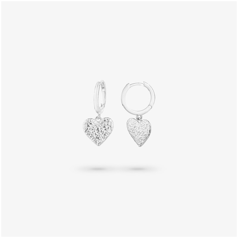 Pendientes Aro Silver CUORE Radiant Mujer Plata de Ley