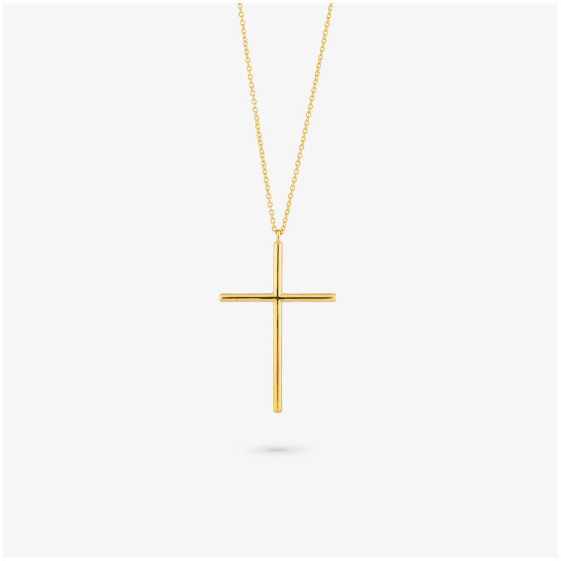 Collar Gold CRUCES Radiant Mujer Plata de Ley