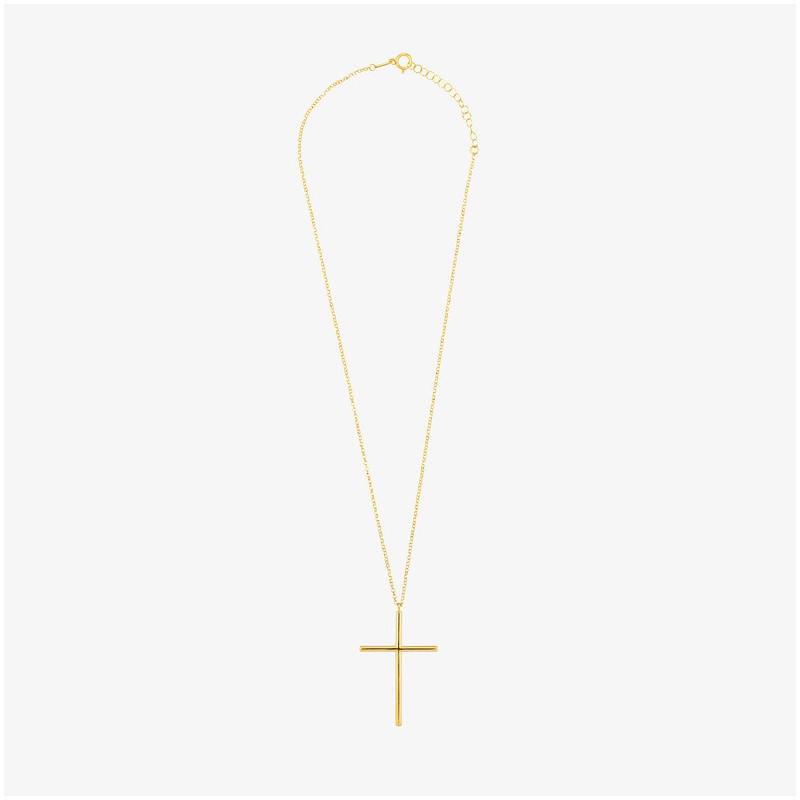Collar Gold CRUCES Radiant Mujer Plata de Ley