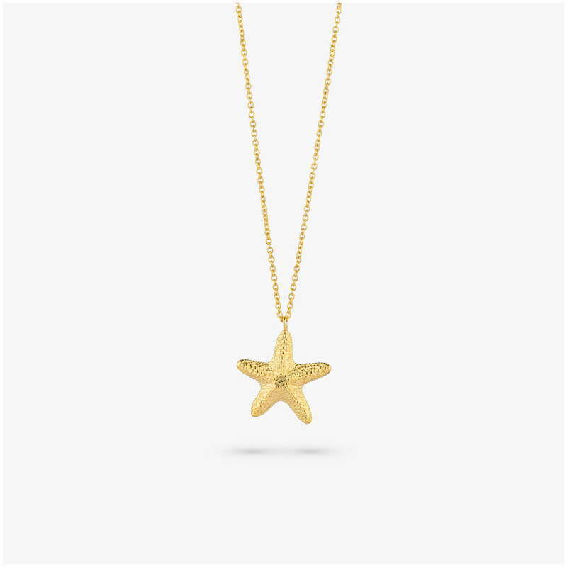 Collar Gold STARFISH Radiant Mujer Plata de Ley