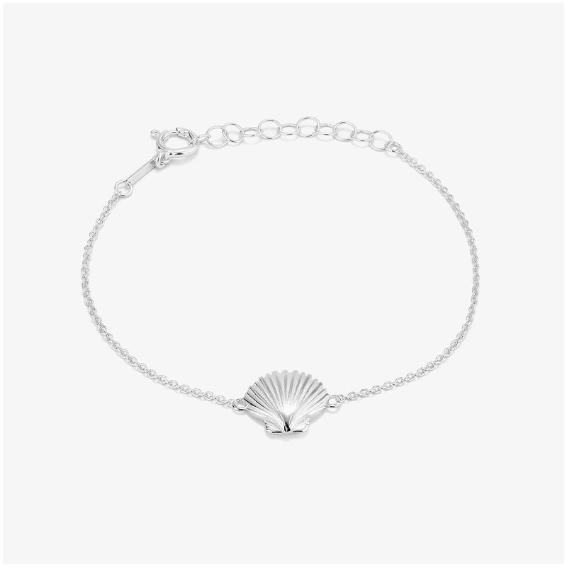 Pulsera Silver SHELL Radiant Mujer Plata de Ley