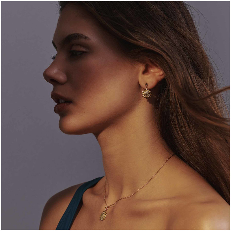 Collar Gold SOLE Radiant Mujer Plata de Ley