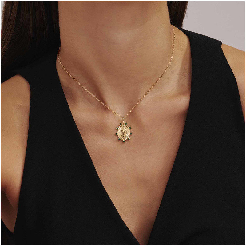 Collar Gold MADONNA II Radiant Mujer Plata de Ley