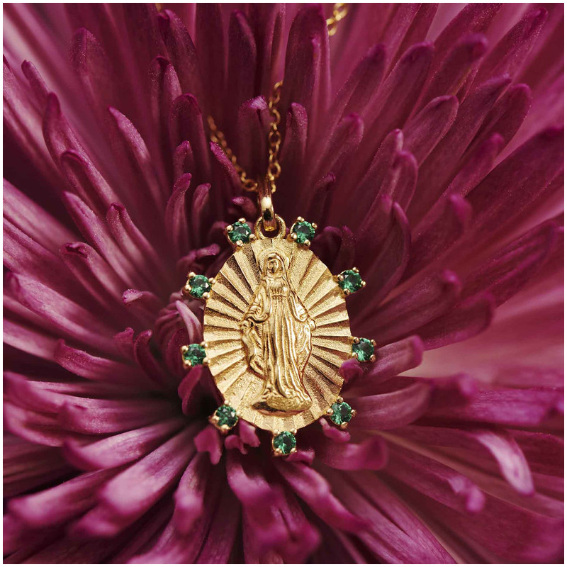 Collar Gold MADONNA II Radiant Mujer Plata de Ley