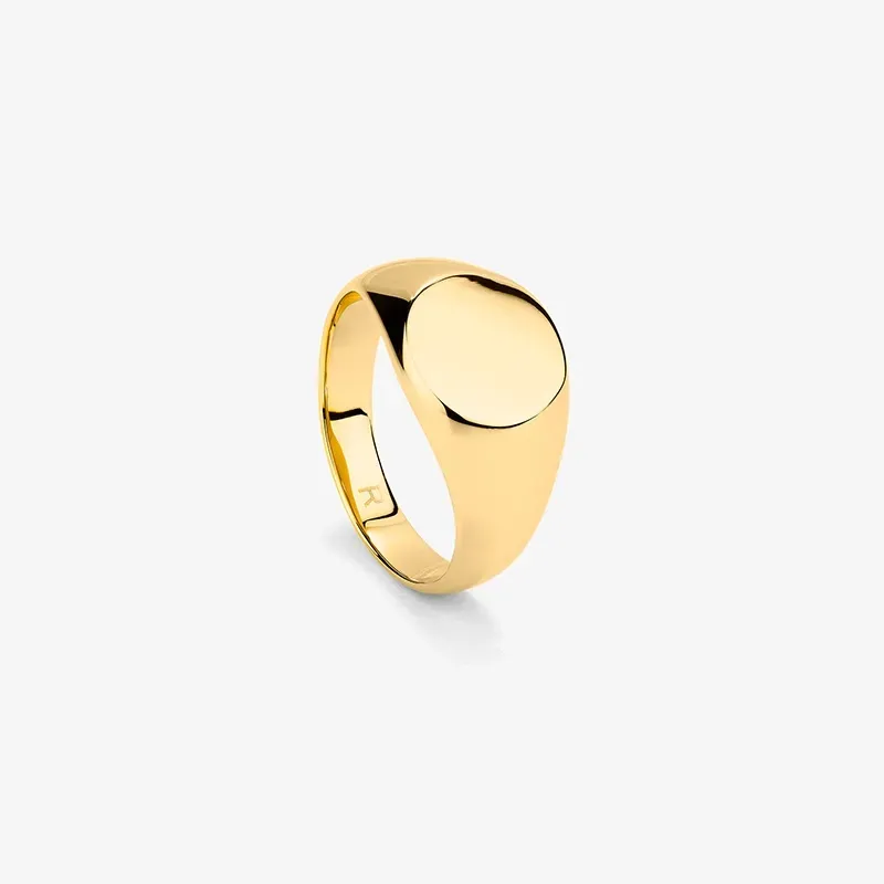 Anillo Hombre Ruiz Sello Oro T24