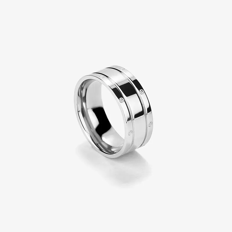 Anillo Hombre Nogueiras Stack Plata T26
