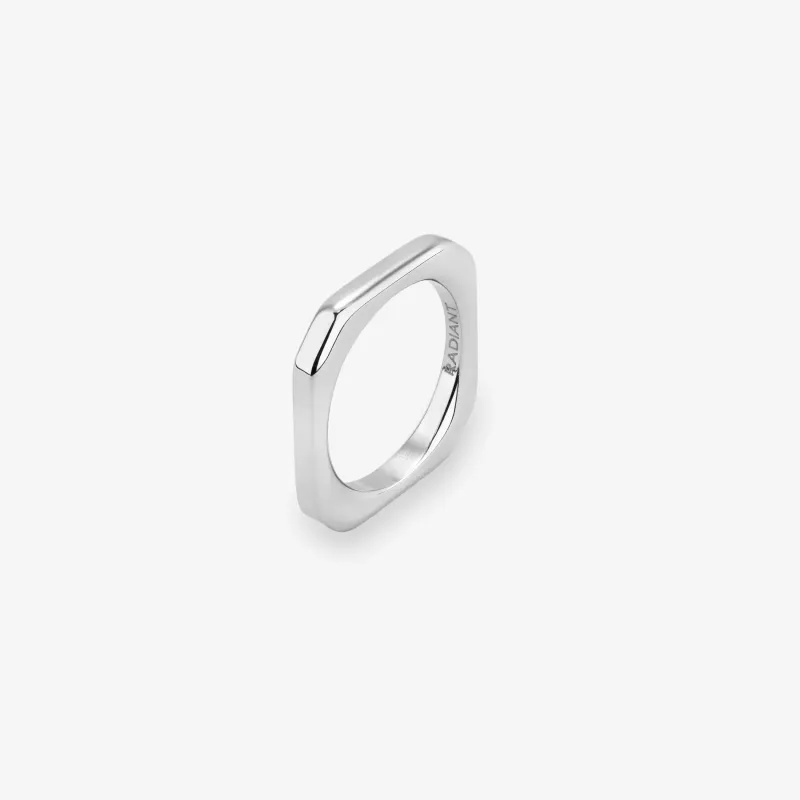 Anillo Mujer Halle Plateado | Radiant