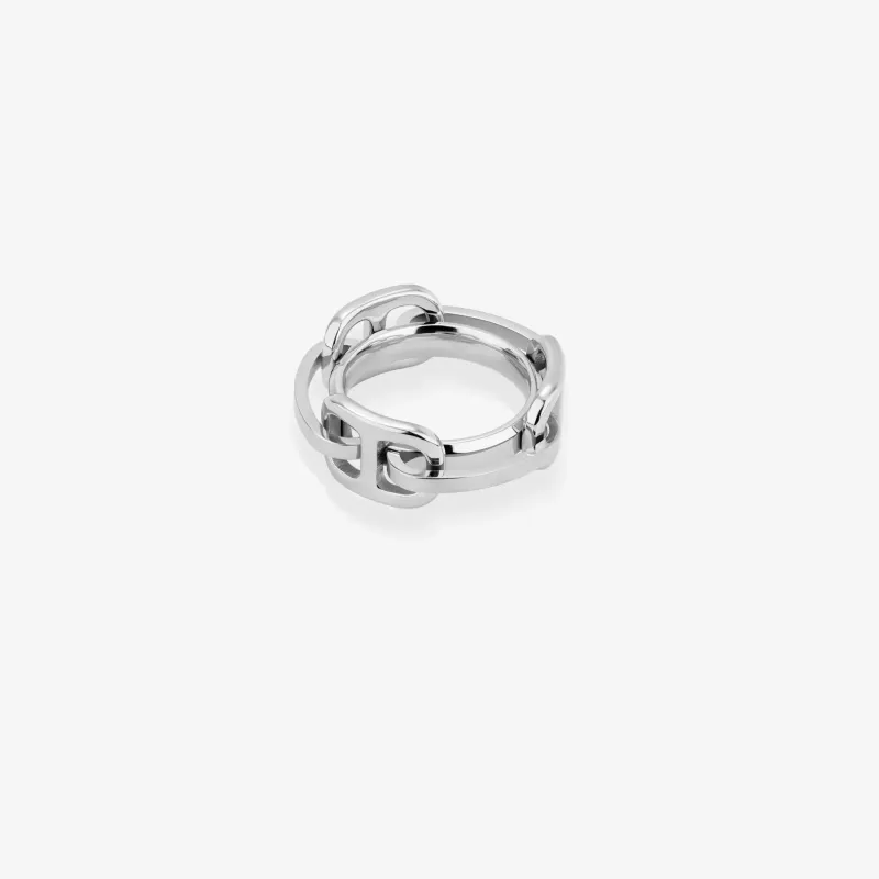 Anillo Mujer Chains Cindy Plateado | Radiant