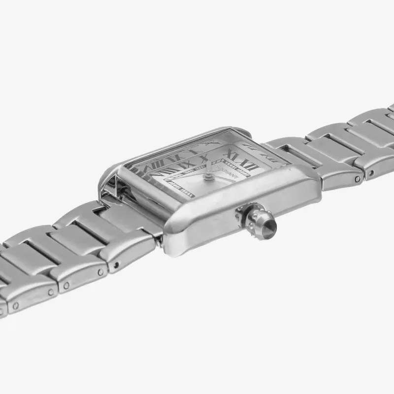 Reloj Nicole Brazalete Plateado