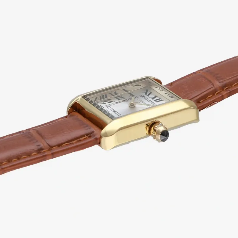 Reloj Nicole Correa Marrón/Gold