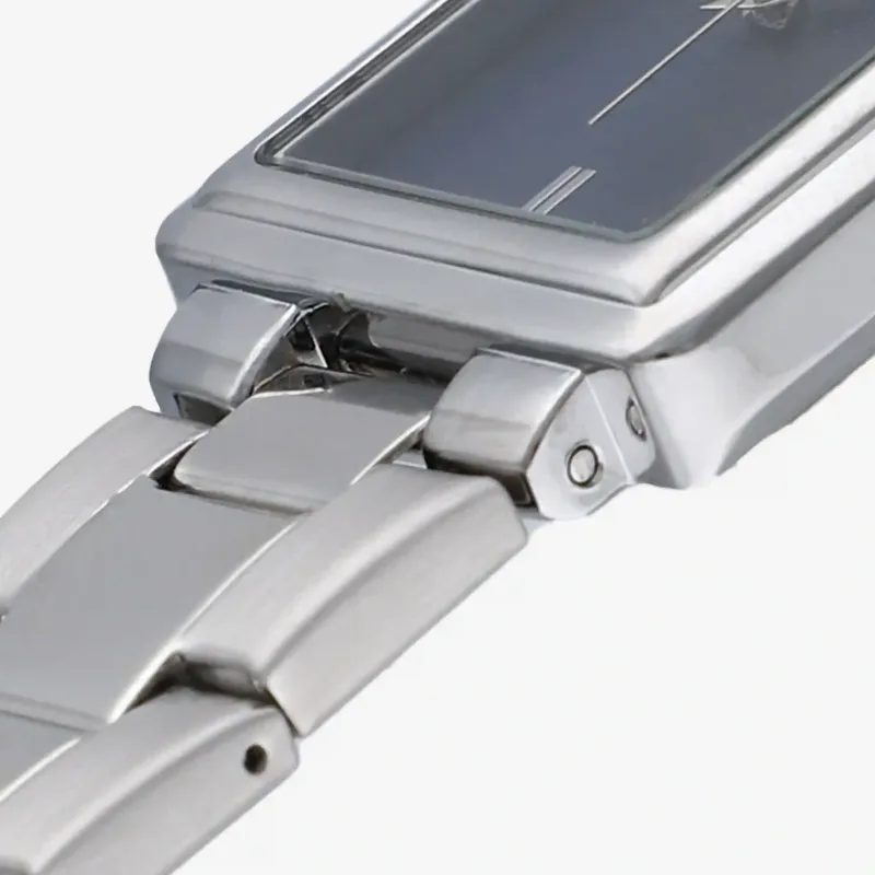 Reloj Courtney en Azul/Plateado