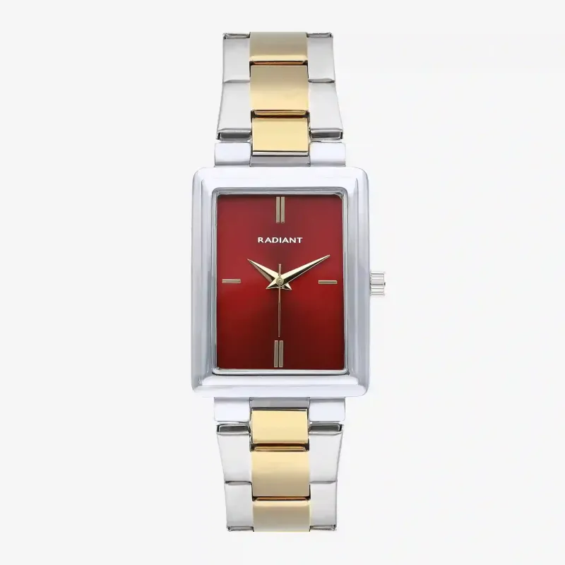 Reloj Courtney Burgundy/Bitone