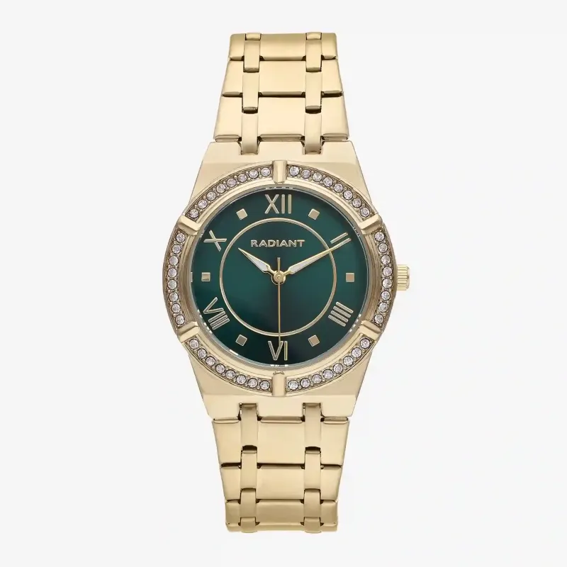 Reloj Victoria Chocolate/Dorado