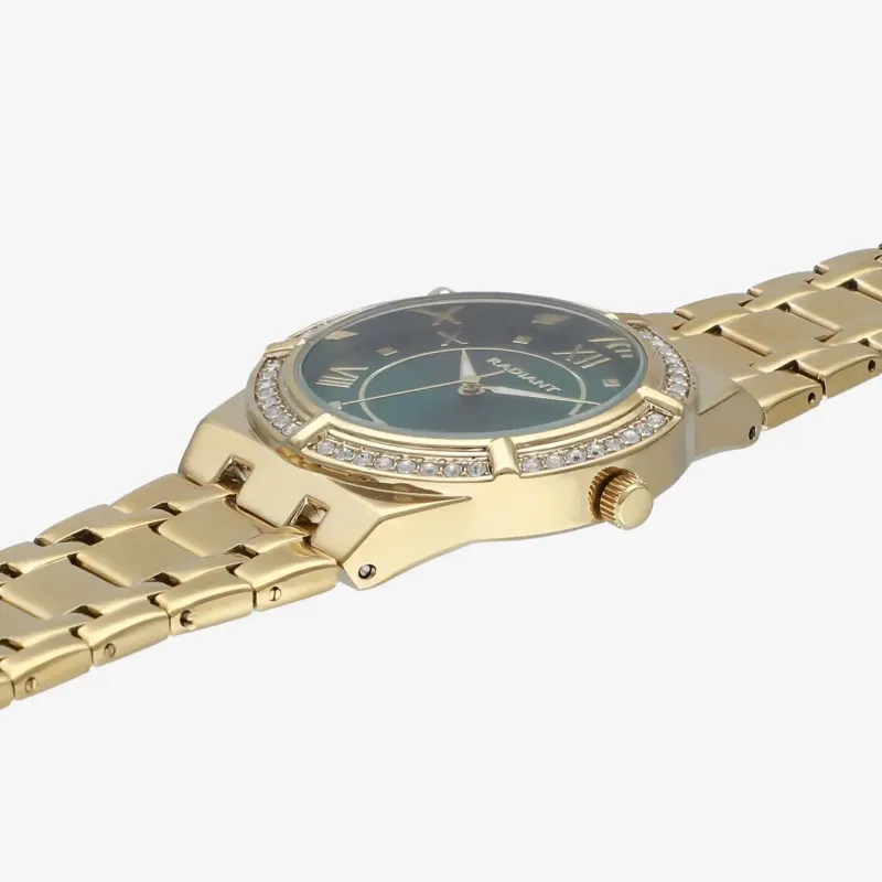 Reloj Victoria Chocolate/Dorado