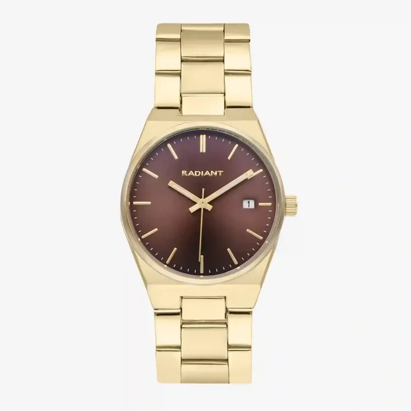 Reloj Mujer AirMini Chocolate/Dorado