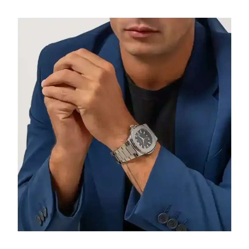 Reloj Hombre Brad Negro/Plateado