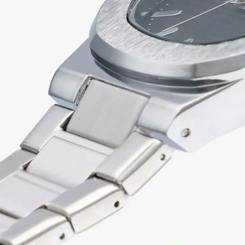 Reloj Hombre Brad Negro/Plateado