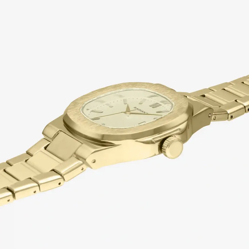 Reloj Hombre Brad Champagne Gold