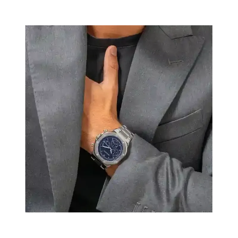 Reloj Hombre Jack Azul/Plateado