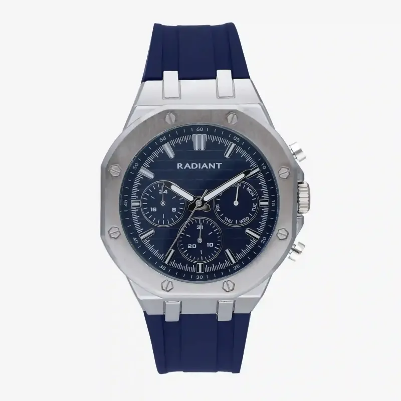 Reloj Hombre Jack Azul/Correa Silicona