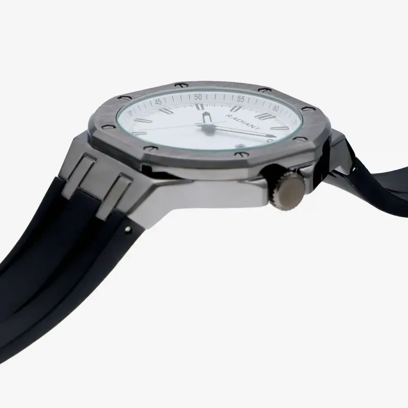 Reloj Hombre Leonardo Blanco/Negro Sili