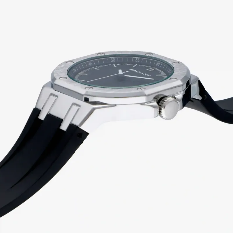 Reloj Hombre Leonardo Negro Correa Silicona