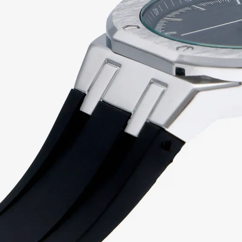 Reloj Hombre Leonardo Negro Correa Silicona