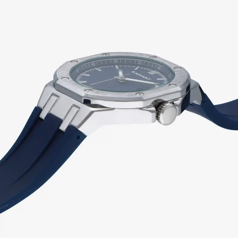 Reloj Hombre Leonardo Azul Correa Silicona