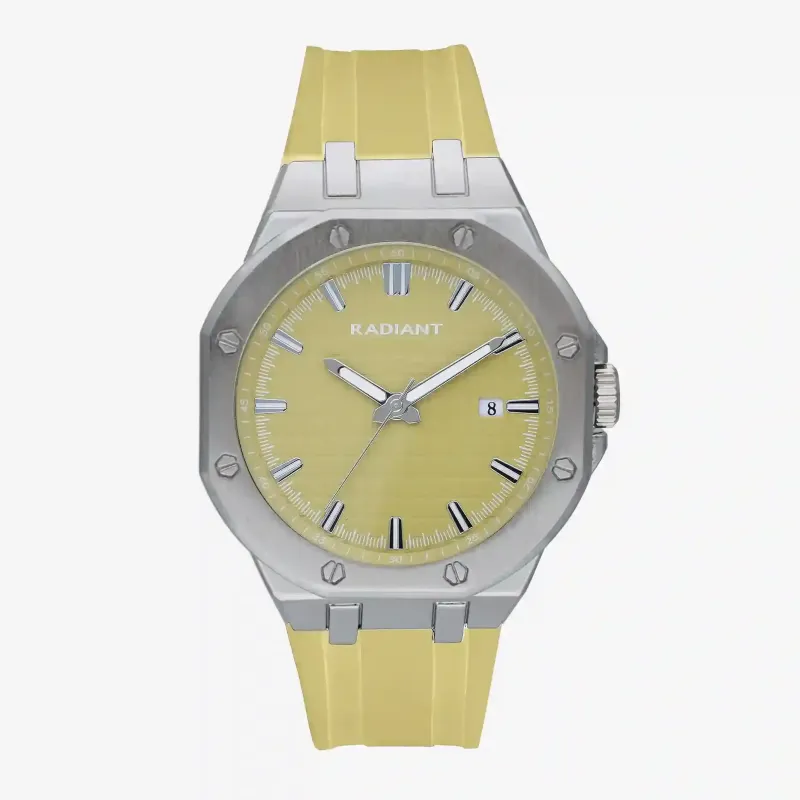 Reloj Hombre Leonardo Verde Correa Silicona
