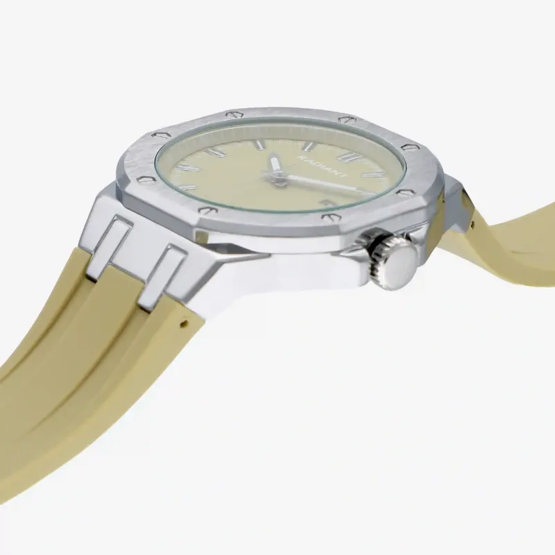 Reloj Hombre Leonardo Verde Correa Silicona