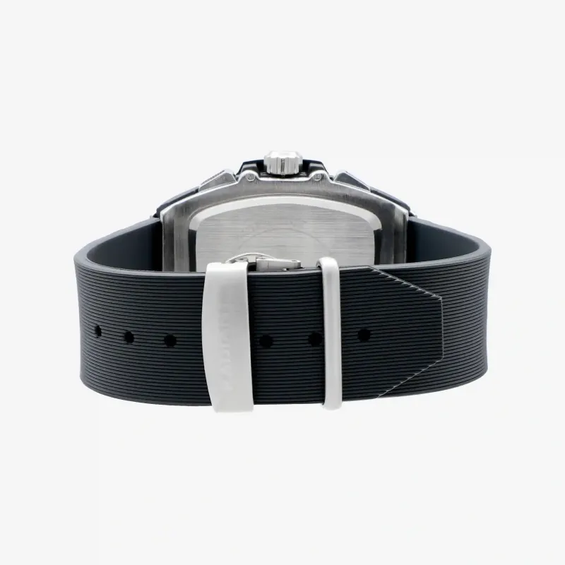 Reloj Hombre Ryan Plata/Correa Silicona