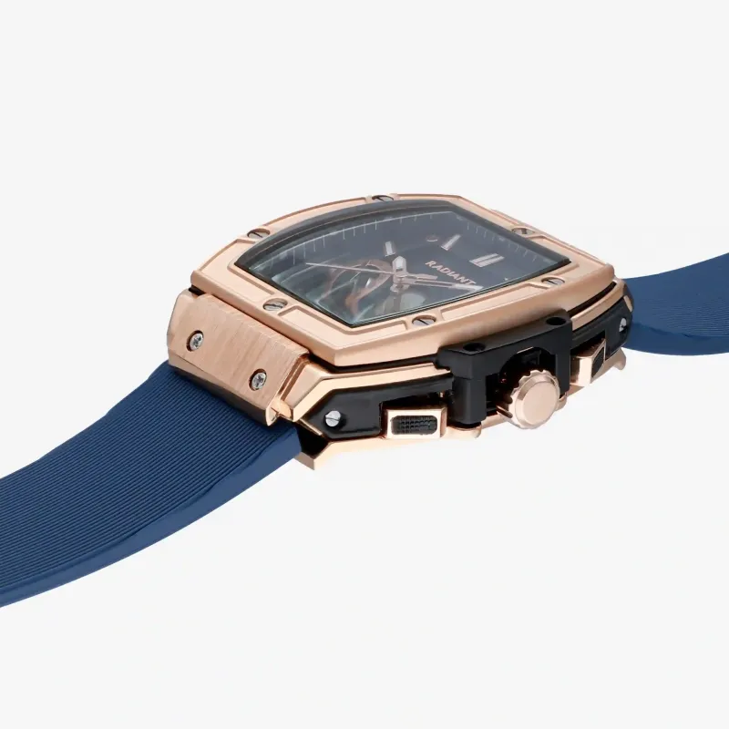 Reloj Hombre Ryan Rose/Correa Azul