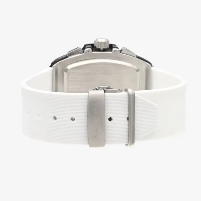 Reloj Hombre Ryan Blanco IPS/Correa Silicona  | Radiant
