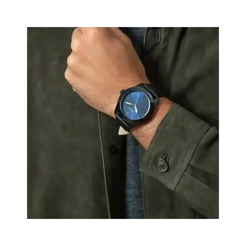 Reloj Hombre Harry Azul/Negro