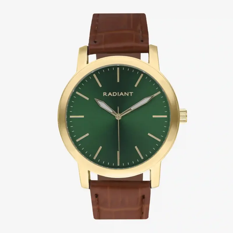 Reloj Hombre Harry Verde/Marrón