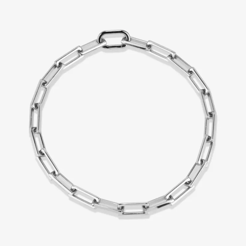 Collar Mujer Halle Plateado | Radiant