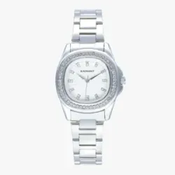 Radiant Scape Reloj de Mujer Plateado con Brazalete de Acero