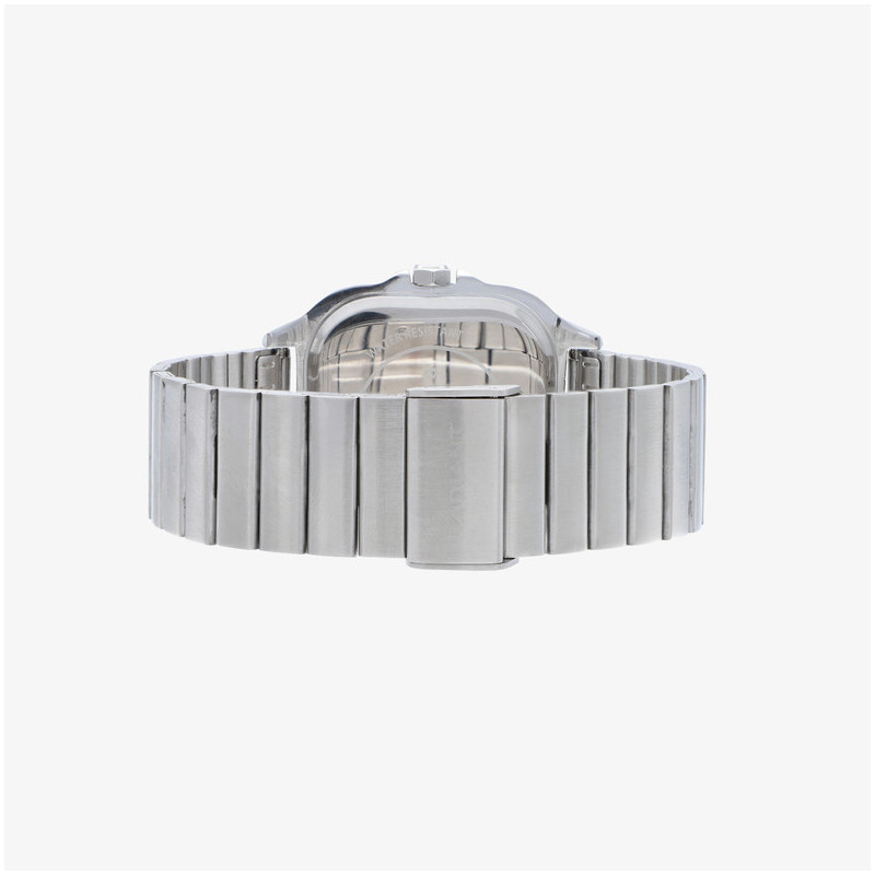 Reloj Hombre Chris Him Verde Plateado