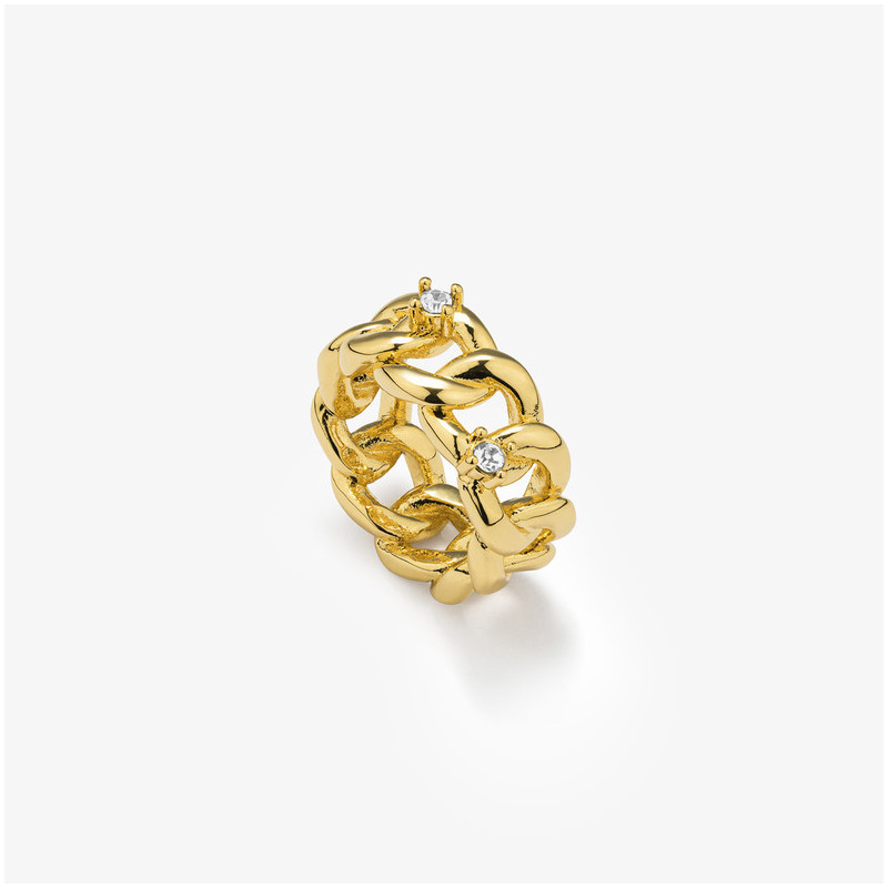 Anillo Mujer Gaga Diva Dorado | Diseño Minimalista y Sofisticado