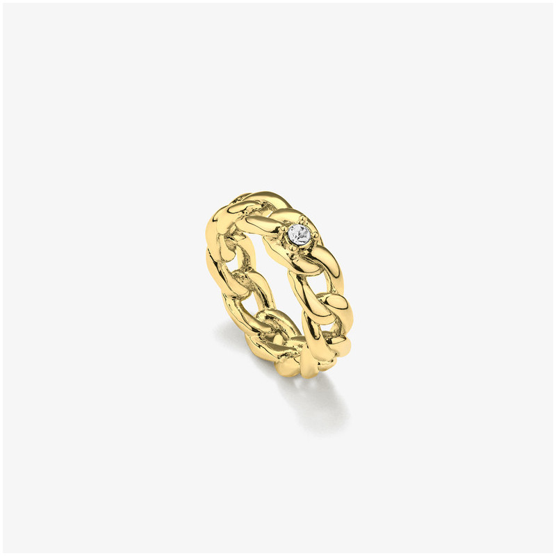 Anillo Mujer Gaga Chain Dorado | Diseño Moderno con Eslabones