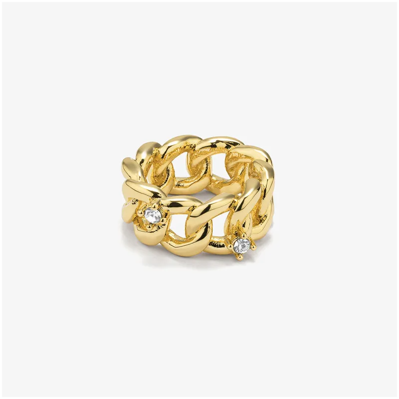 Anillo Mujer Gaga Diva Dorado | Diseño Minimalista y Sofisticado